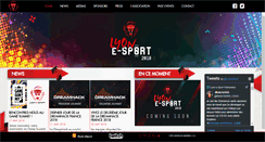 Desktop Screenshot of lyon-esport.fr